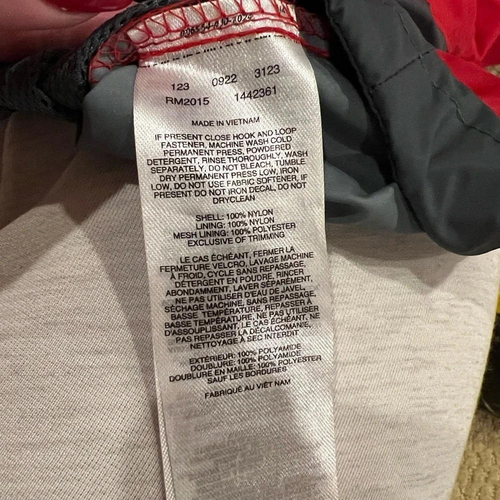 Columbia Bold Red and Charcoal Jacket, Large